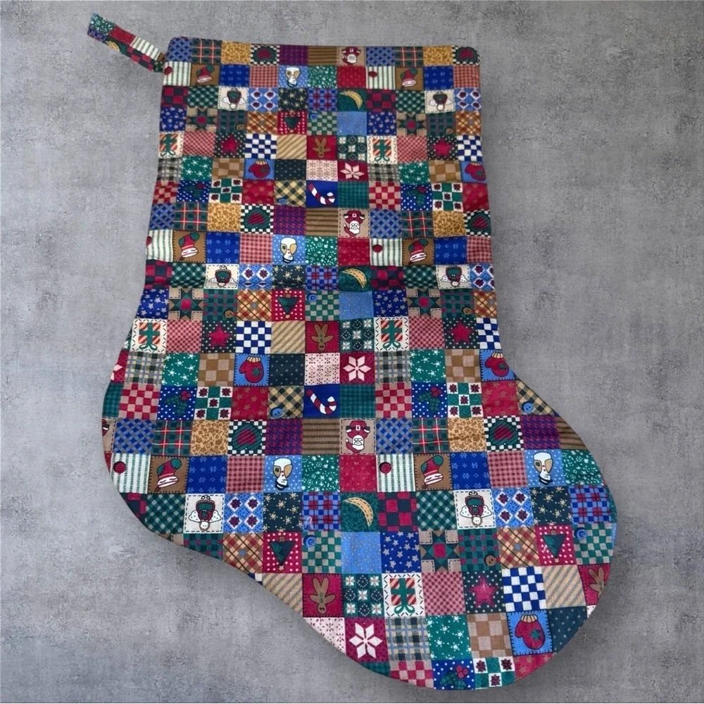 Vintage Handmade Stocking - Picture 2 of 4
